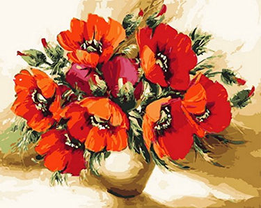 Schilderen op Nummer Bloemen PBN247